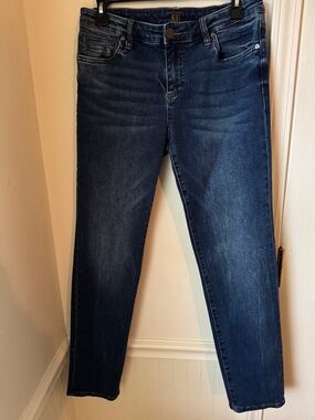 Kut from the Kloth Women's Dark Wash Boyfriend Jeans Size 8